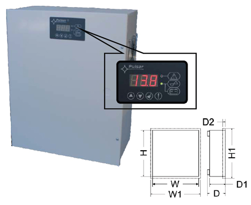 Zasilacz buforowy Pulsar AWZ500 12V/5A (mikroprocesorowy) - Zasilacze do kamer