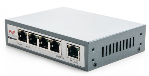 Switch PoE LC-POE4