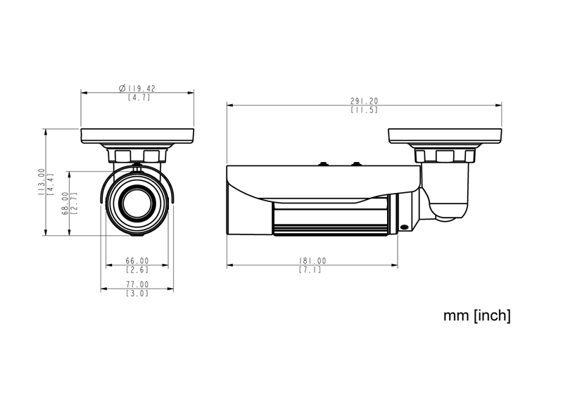 ACTi E44A - Kamery zintegrowane Mpix