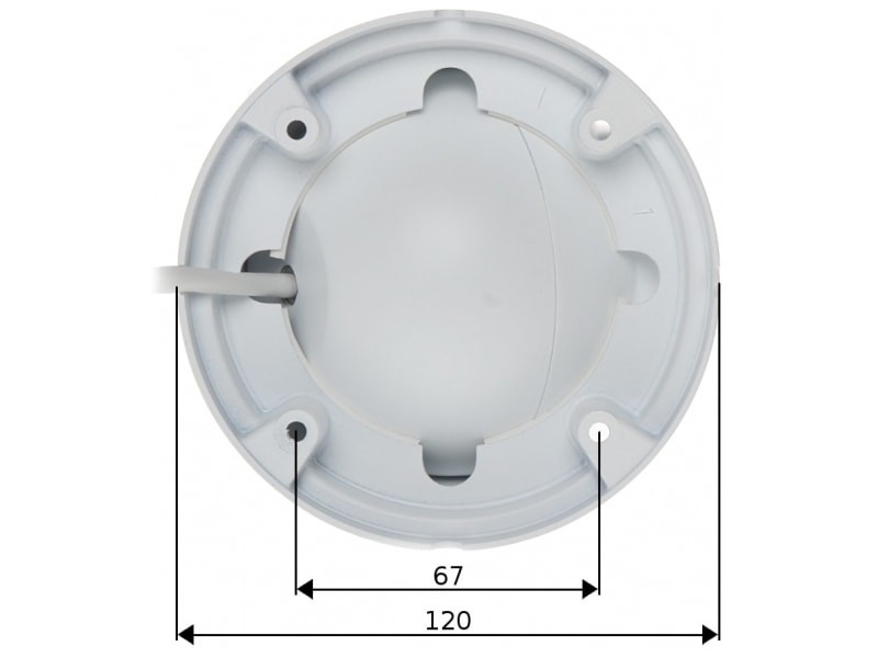 Kamera sieciowa kopukowa LC-524-IP 5 mm