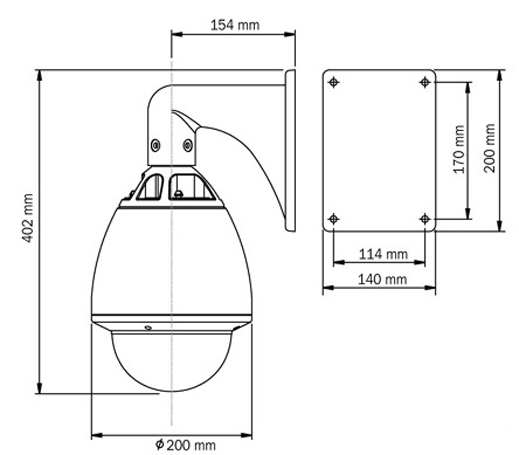 LC 15-CD55W-1000 - Kamery obrotowe