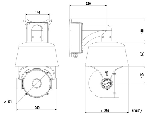 LC 15-CD60W-1020 - Kamery obrotowe