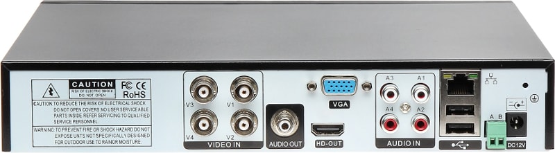 LC-4000 hybrydowy - kamering CCTV / AHD / IP - Rejestratory 4-kanałowe