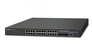 Planet SGS-6341-24T4X - Switch 24x10/100/1000T + 4x10G SFP